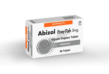 ABIZOL EASYTAB 5 MG AGIZDA DAGILAN 28 TABLET görseli
