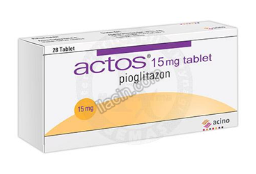 ACTOS 15 MG 28 TABLET görseli