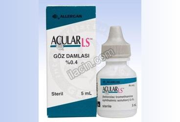 ACULAR LS STERIL GOZ DAMLASI %0,4 5 ML görseli