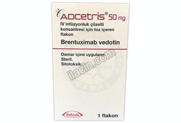 ADCETRIS 50 MG IV INFUZYONLUK COZELTI KONSANTRESI ICEREN FLAKON (1 FLAKON) görseli