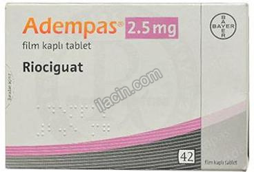 ADEMPAS 2,5 MG 42 FILM KAPLI TABLET görseli