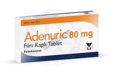 ADENURIC 80 MG 28 FILM KAPLI TABLET görseli