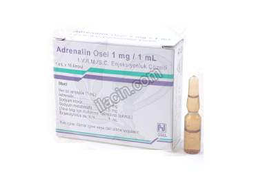 ADRENALIN 1 MG 10 AMPUL görseli