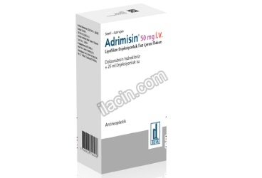 ADRIMISIN 50 MG LIY. ENJ. TOZ ICEREN FLAKON görseli