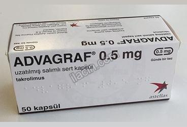 ADVAGRAF 0,5 MG 50 UZATILMIS SALIMLI 50 SERT KAPSUL görseli