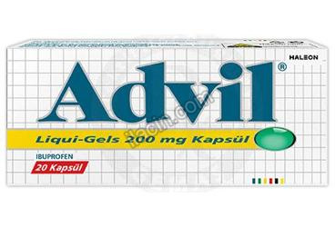 ADVIL LIQUI-GELS 200 MG YUMUSAK KAPSUL (20 KAPSUL) görseli