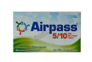 AIRPASS 5/10 MG 30 FILM KAPLI TABLET görseli