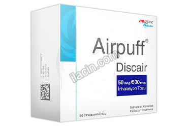 AIRPUFF DISCAIR 50MCG/500 MCG INHALASYON TOZU (60 DOZ) görseli