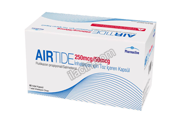 AIRTIDE 250 MCG/50 MCG INHALASYON ICIN TOZ ICEREN KAPSUL görseli