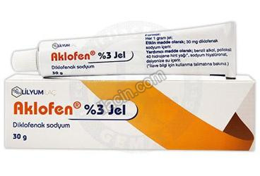 AKLOFEN %3 JEL (30 GR) görseli
