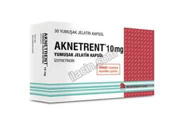 AKNETRENT 10 MG YUMUSAK JELATIN 30 KAPSUL görseli