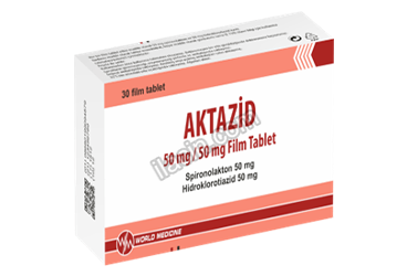 AKTAZID 50 MG/50 MG FILM KAPLI TABLET (30 TABLET) görseli
