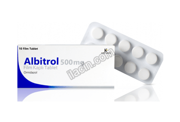 ALBITROL 500 MG FILM KAPLI TABLET (10 FILM KAPLI TABLET) görseli