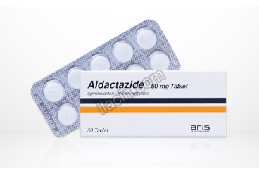 ALDACTAZIDE 50 MG 30 TABLET görseli