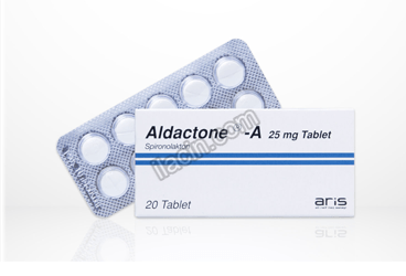 ALDACTONE 25 MG 20 TABLET görseli