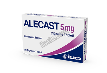 ALECAST 5 mg 28 ÇİĞNEME TABLETİ görseli