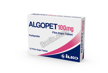 ALGOPET 100 MG 15 FILM KAPLI TABLET görseli