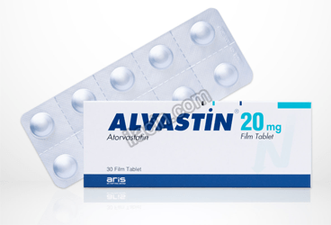 ALVASTIN 20 MG 30 TABLET görseli