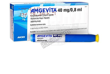 AMGEVITA 40 MG/0,8 ML ENJEKSIYONLUK COZELTI ICEREN KULLANIMA HAZIR KALEM (2 ADET) görseli