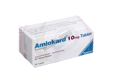 AMLOKARD 10 MG 90 TABLET görseli