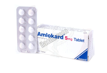 AMLOKARD 5 MG 30 TABLET görseli