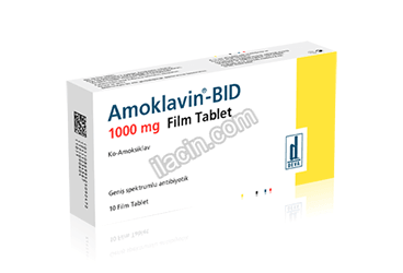 AMOKLAVIN BID 1000 MG 10 FILM TABLET görseli