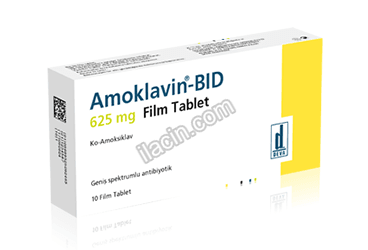 AMOKLAVIN BID 625 MG 14 FILM TABLET görseli