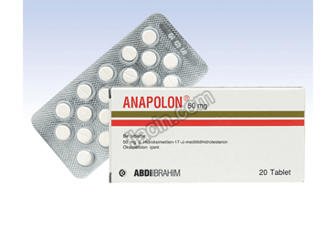 ANAPOLON 50 MG 20 TABLET görseli