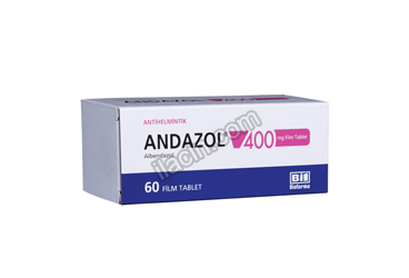 ANDAZOL 400 MG 60 FILM KAPLI TABLET görseli