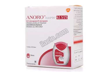 ANORO ELLIPTA 62,5/25 MCG KULLANIMA HAZIR INHALASYON TOZU, 30 DOZ görseli
