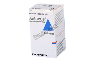 ANTABUSE 500 MG 25 TABLET görseli