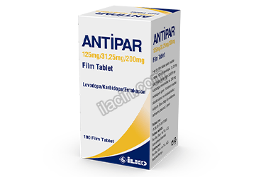 ANTIPAR 125/31,25/200 MG 100 FILM KAPLI TABLET görseli