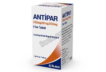 ANTIPAR 200/50/200 MG 100 FILM TABLET görseli