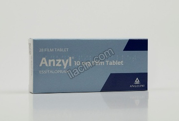 ANZYL 10 MG 28 FILM TABLET görseli