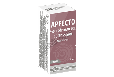 APFECTO %0,1  GOZ DAMLASI, SUSPANSIYON (5 ML) görseli