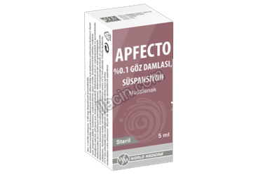 APFECTO % 0,3 OFTALMIK SUSP. 1,7 ML görseli