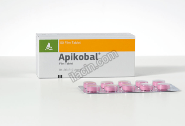 APIKOBAL 250 MG/250 MG/1 MG FILM KAPLI TABLET (50 FILM KAPLI TABLET) görseli