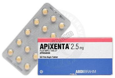 APIXENTA 2,5 MG FILM KAPLI TABLET (56 ADET) görseli
