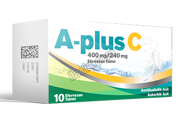 APLUSC 400 MG/240 MG EFERVESAN TABLET (10 TABLET) görseli