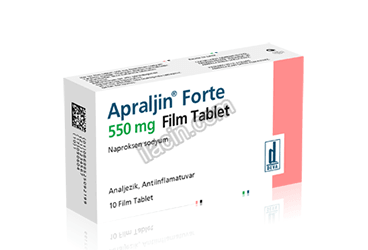 APRALJIN FORTE 550 MG 10 FILM TABLET görseli
