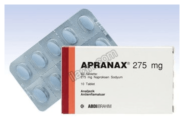 APRANAX 275 MG 10 FILM KAPLI TABLET görseli