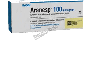 ARANESP 100 MCG 4 KULLANIMA HAZIR DOLU ENJEKTOR ICINDE ENJ. COZELTI görseli