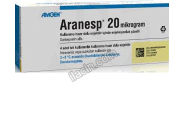 ARANESP 20 MCG 4 KULLANIMA HAZIR DOLU ENJEKTOR ICINDE ENJ. COZELTI görseli
