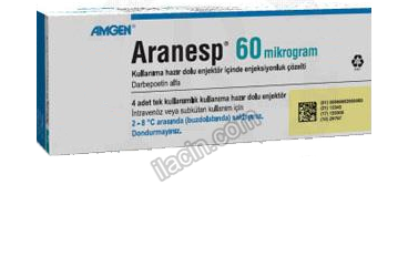 ARANESP 60 MCG 4 KULLANIMA HAZIR DOLU ENJEKTOR ICINDE ENJ. COZELTI görseli