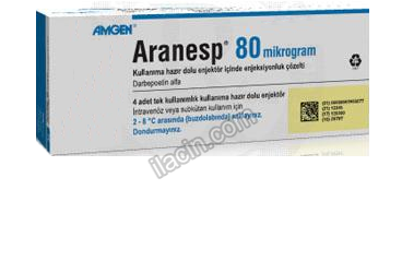 ARANESP 80 MCG 4 KULLANIMA HAZIR DOLU ENJEKTOR ICINDE ENJ. COZELTI görseli