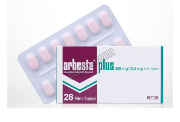 ARBESTA PLUS 300 MG/12,5 MG 28 FILM TABLET görseli