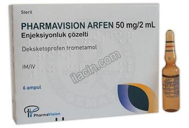 ARFEN 50 MG/ 2 ML ENJEKSIYONLUK COZELTI 6 AMPUL görseli