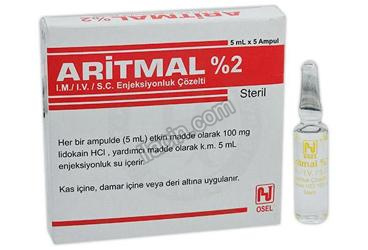 ARITMAL %2 100 MG 5 ML 5 AMPUL görseli