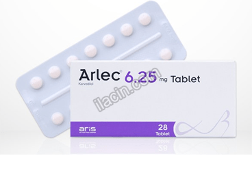 ARLEC 6,25 MG 28 TABLET görseli