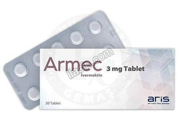 ARMEC 3 MG TABLET (20 TABLET) görseli